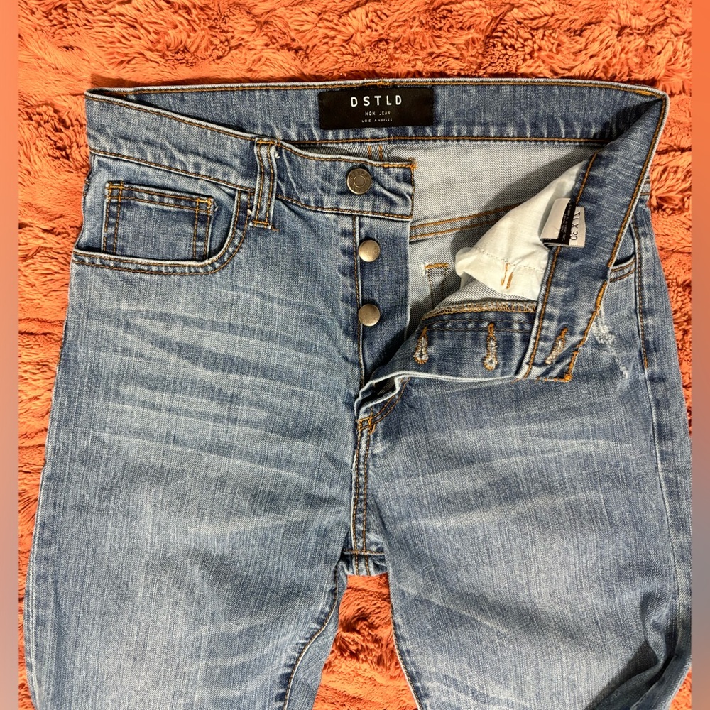 DSTLD Button Fly Mom-Jeans - Picture 3 of 9